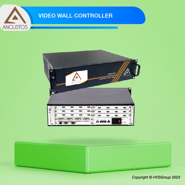 Angustos ACVW4-1609DD – VIDEO WALL CONTROLLER 16 x 09 / 20 x 08 Cross Screens Video Wall