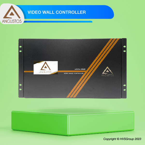 Angustos AVW4-1632 – VIDEO WALL CONTROLLER 16 x 32 / 8 x 36 Cross Screens Video Wall