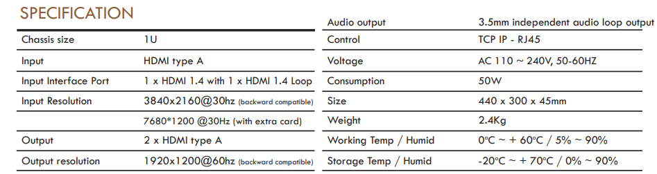 Angustos AEB-A12 Specification