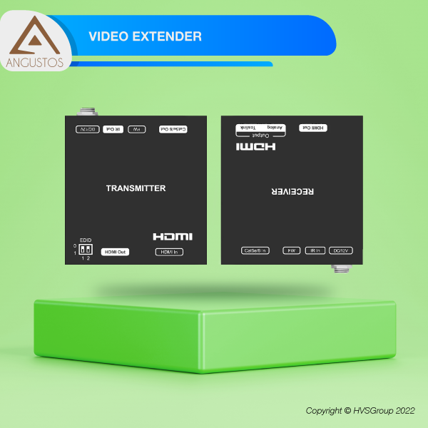 video extender with audio extractor