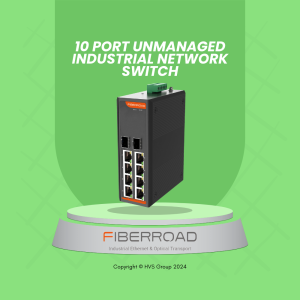 10 PORT UNMANAGED INDUSTRIAL NETWORK SWITCH