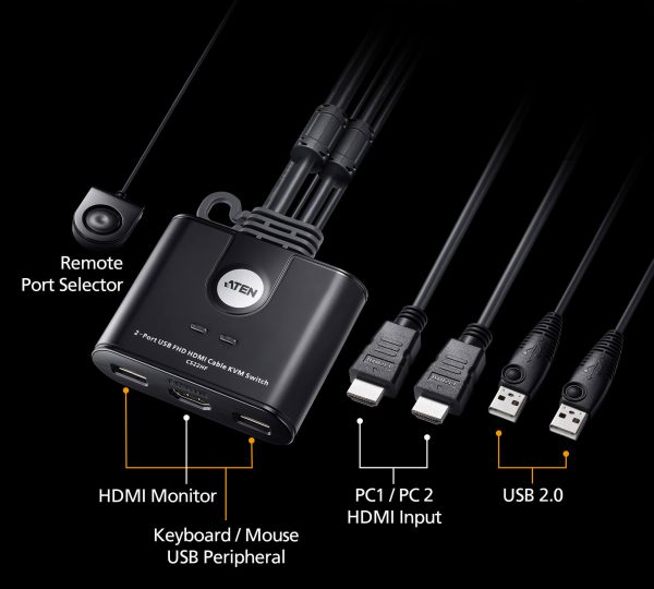 ATEN CS22HF-AT - Gambar 2
