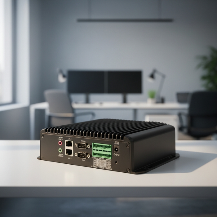 ATEN technology products including KVM switches, professional AV equipment, data center management tools, and connectivity solutions displayed in a modern tech environment