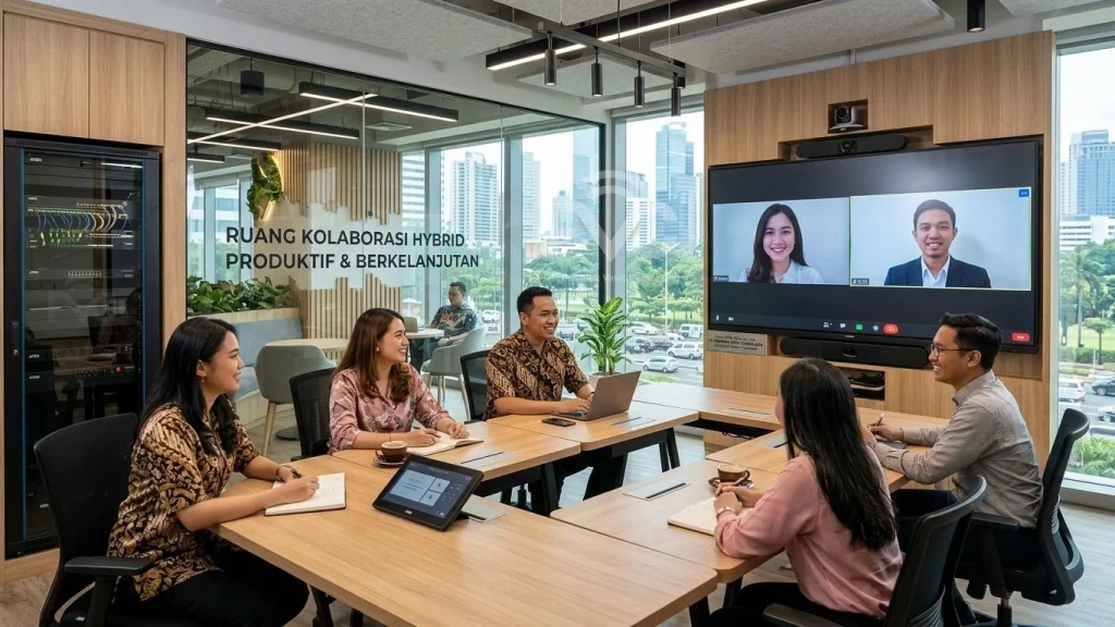 Peran PVC ATEN Distributor dalam Ekosistem Hybrid Work
